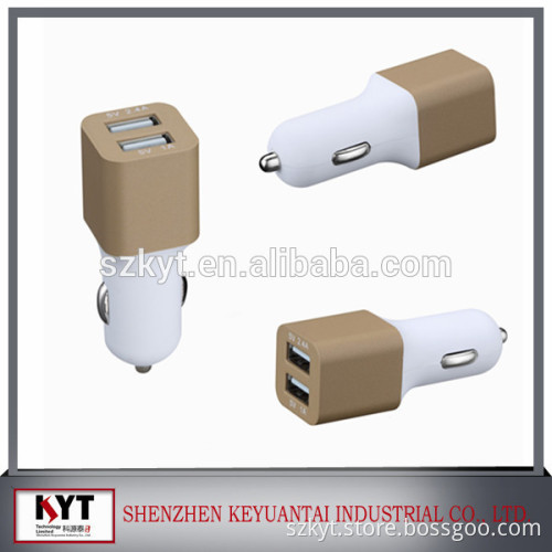 New Dual car usb charger quick car charger Universal car phone charger